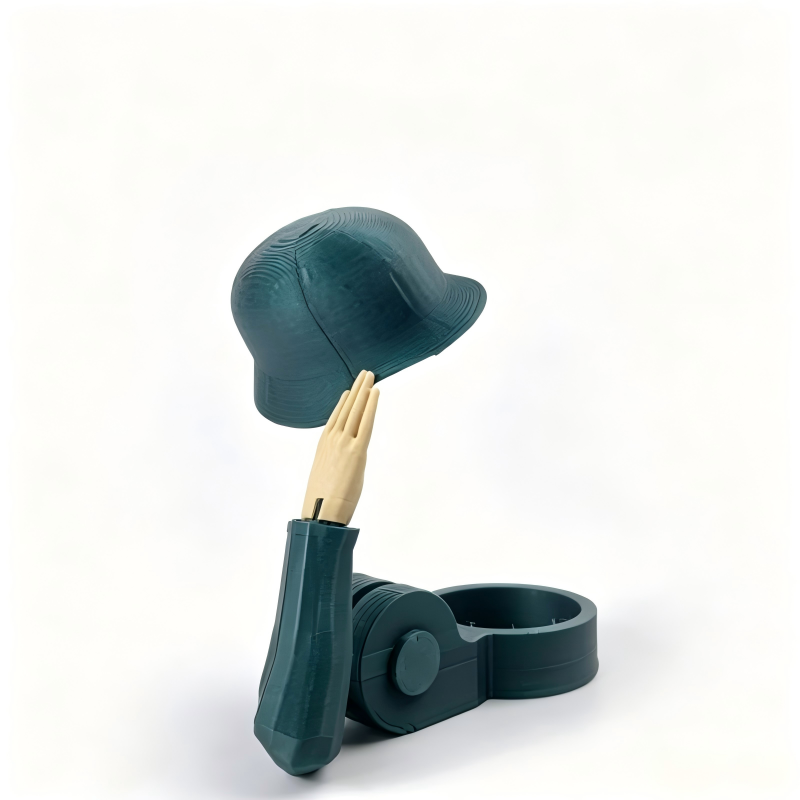 Soldier Salute Beer Bottle Cap Helmet