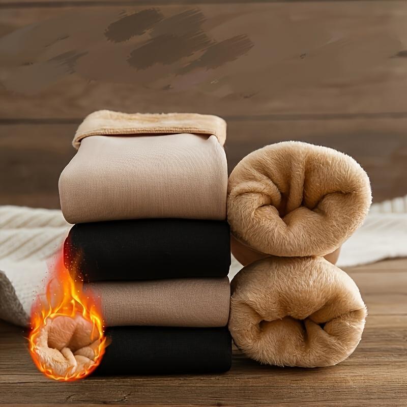 6 Pairs Women's Heavyweight Fuzzy Closed Fast-Heating Underwear Socks🧦