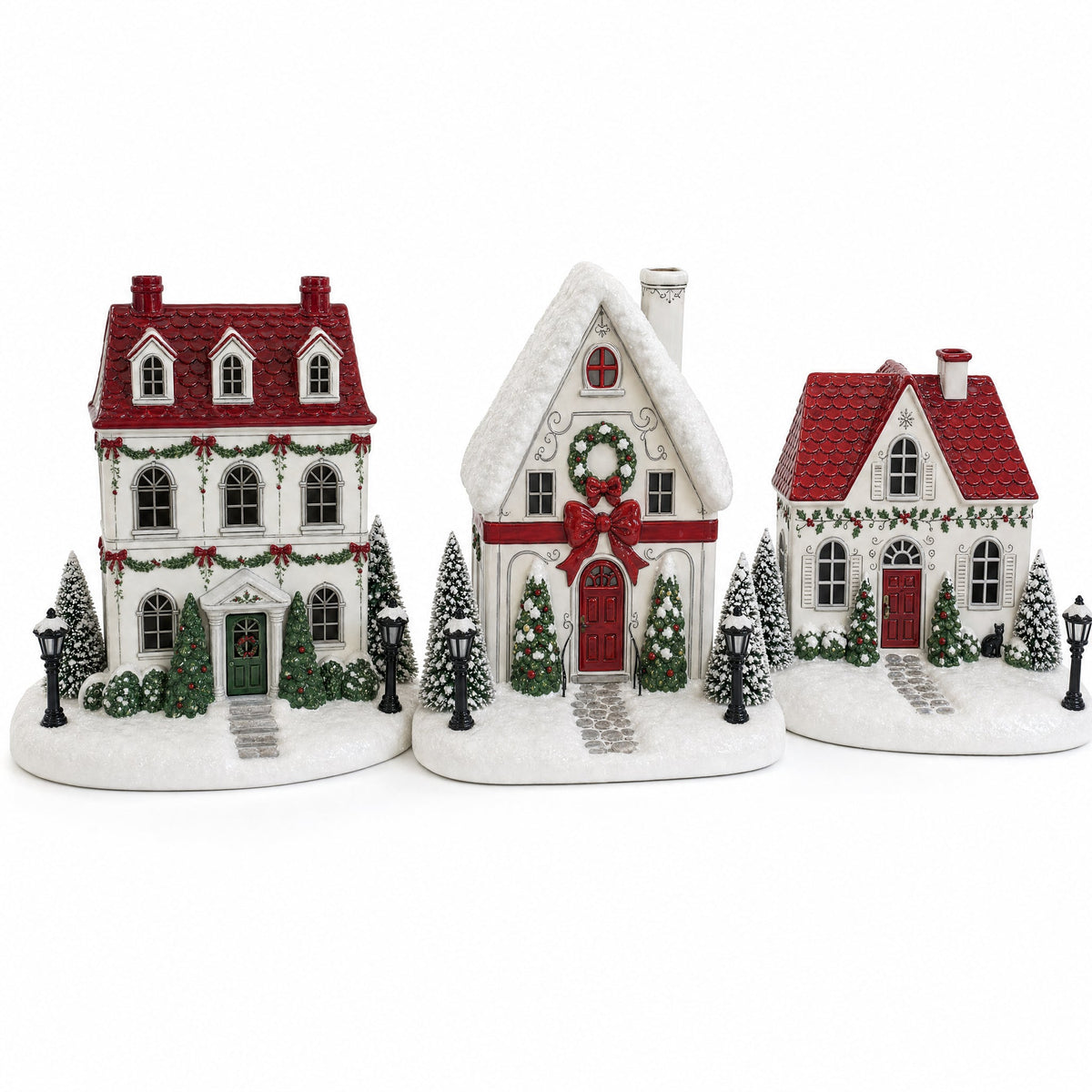 50% OFF🏠 Christmas House Aroma Diffuser – Gentle Mist & Glowing Windows