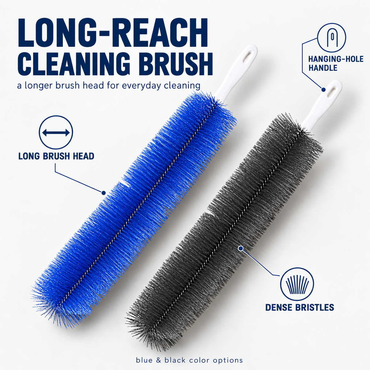 Fan cleaning brush