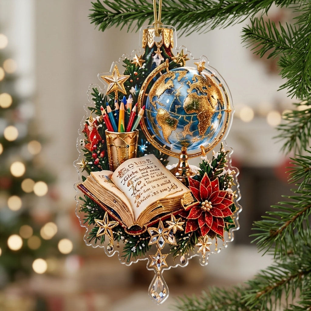 Teachers World XR1710035CL Christmas Ornament