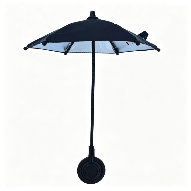 Portable Magnetic Phone Umbrella 360° Rotate UV Sun Protection Phone Holder