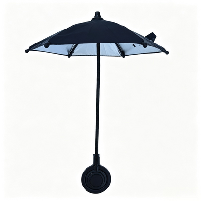 Portable Magnetic Phone Umbrella 360° Rotate UV Sun Protection Phone Holder