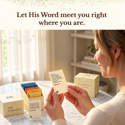 ✝️🙏828 Verse Box Read Me When You Need Comfort – 108 Bible Verse Cards With 108 Complete Devotionals & Prayers, Thoughtful Christian Gift Set🎁