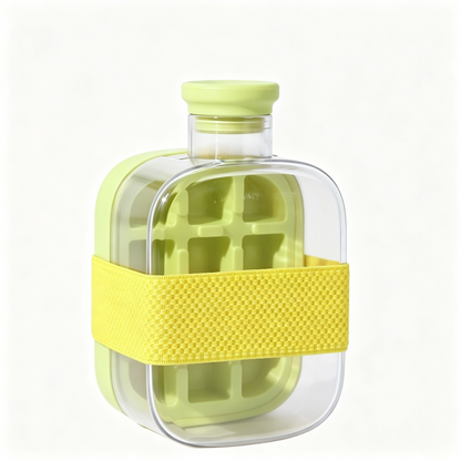 Portable 2-in-1 Ice Cube Cup Outdoor Sports Water Bottle