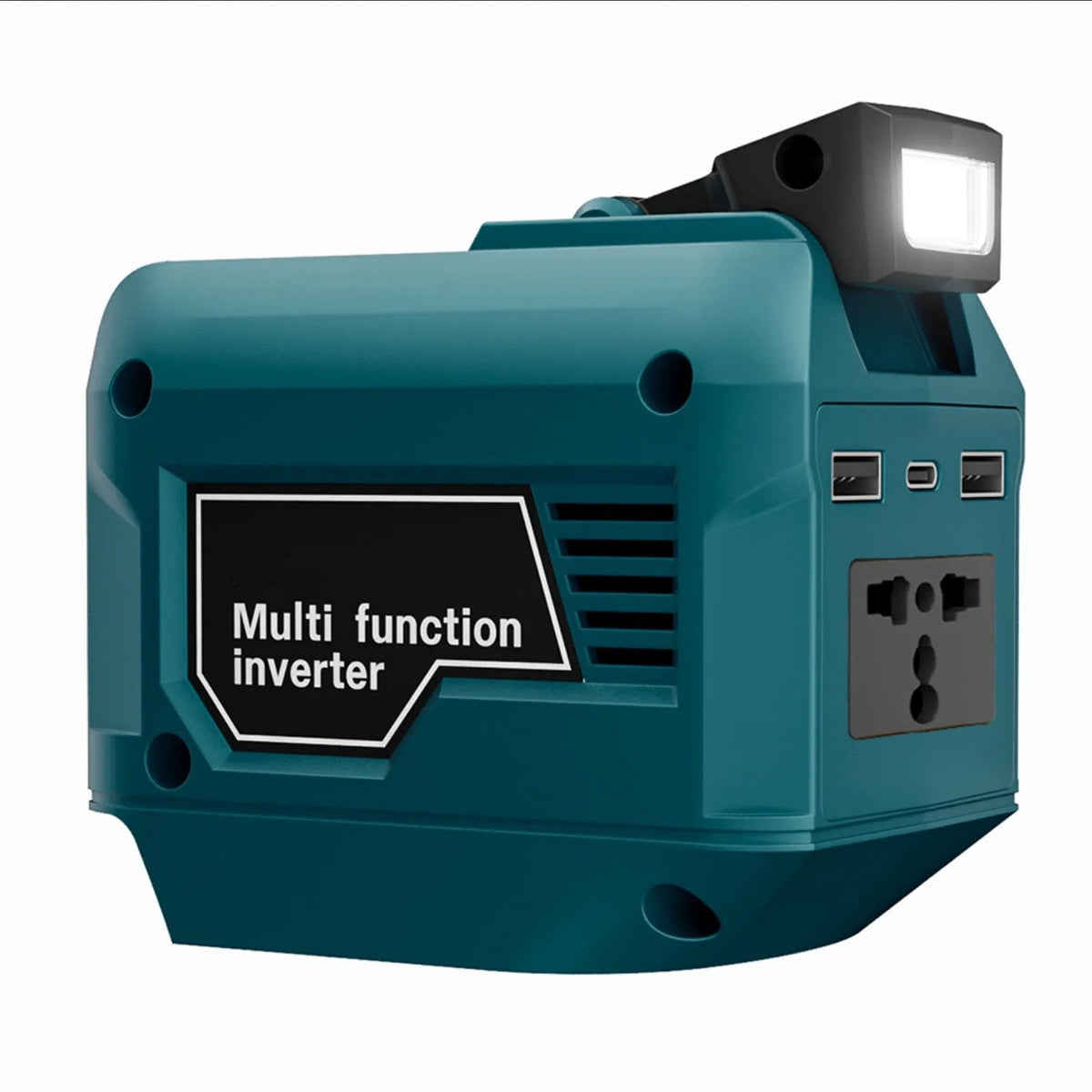 🔥250W Portable Power Inverter – Turn 18V–21V Tool Batteries Into 220V AC Power 🔋