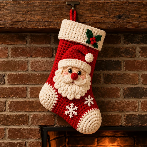 Handmade Christmas Stockings 🎄🧦 – Cozy Personalized Holiday Decor & Gift Holders
