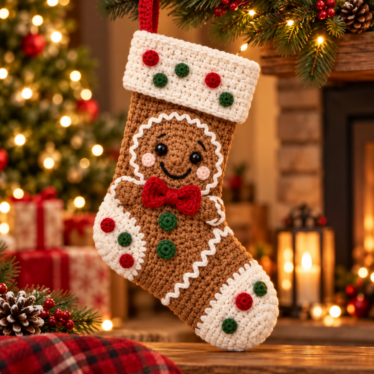 Handmade Christmas Stockings 🎄🧦 – Cozy Personalized Holiday Decor & Gift Holders