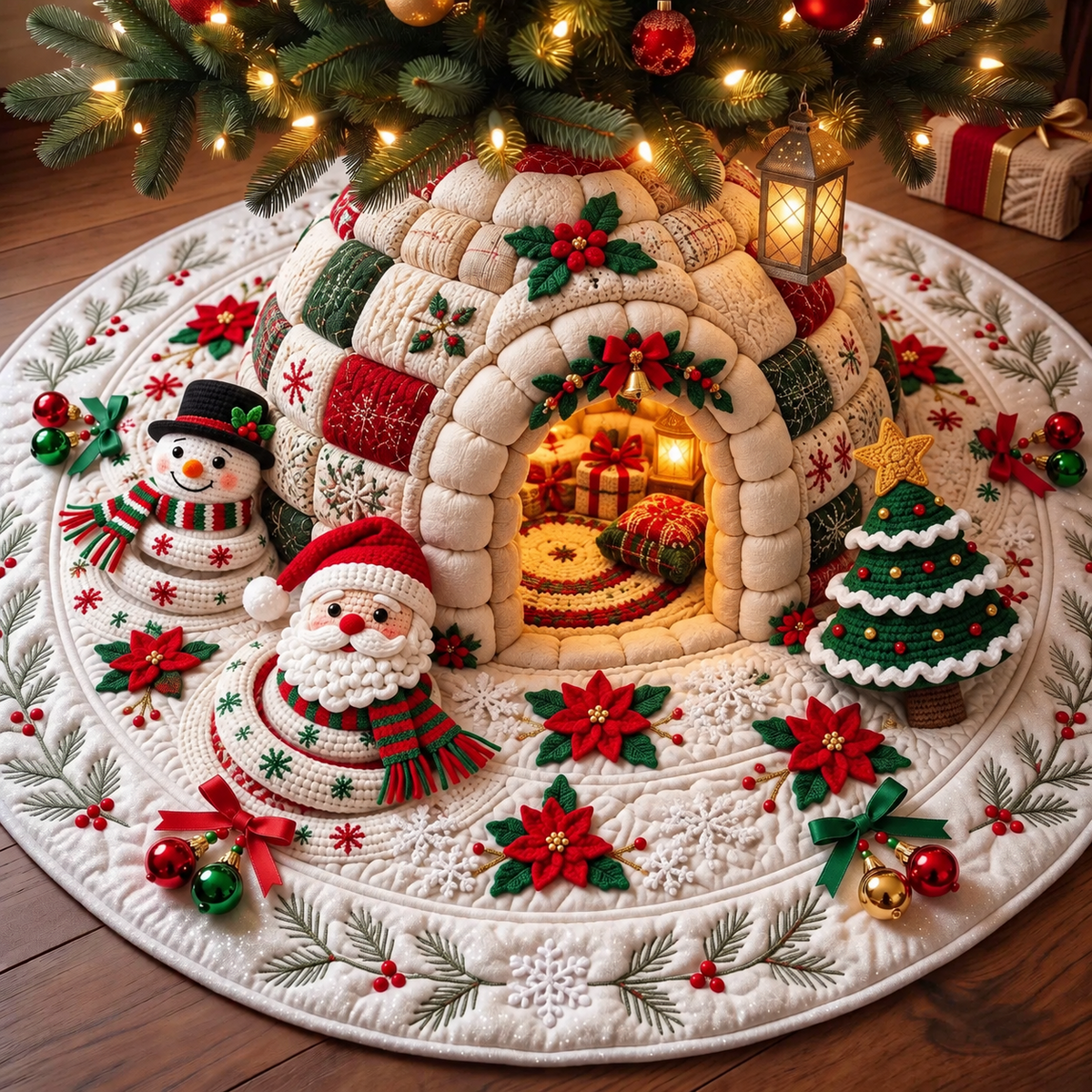 🎄 Christmas Deal – Limited Time🎅✨3D Optical Illusion Christmas Tree Skirt