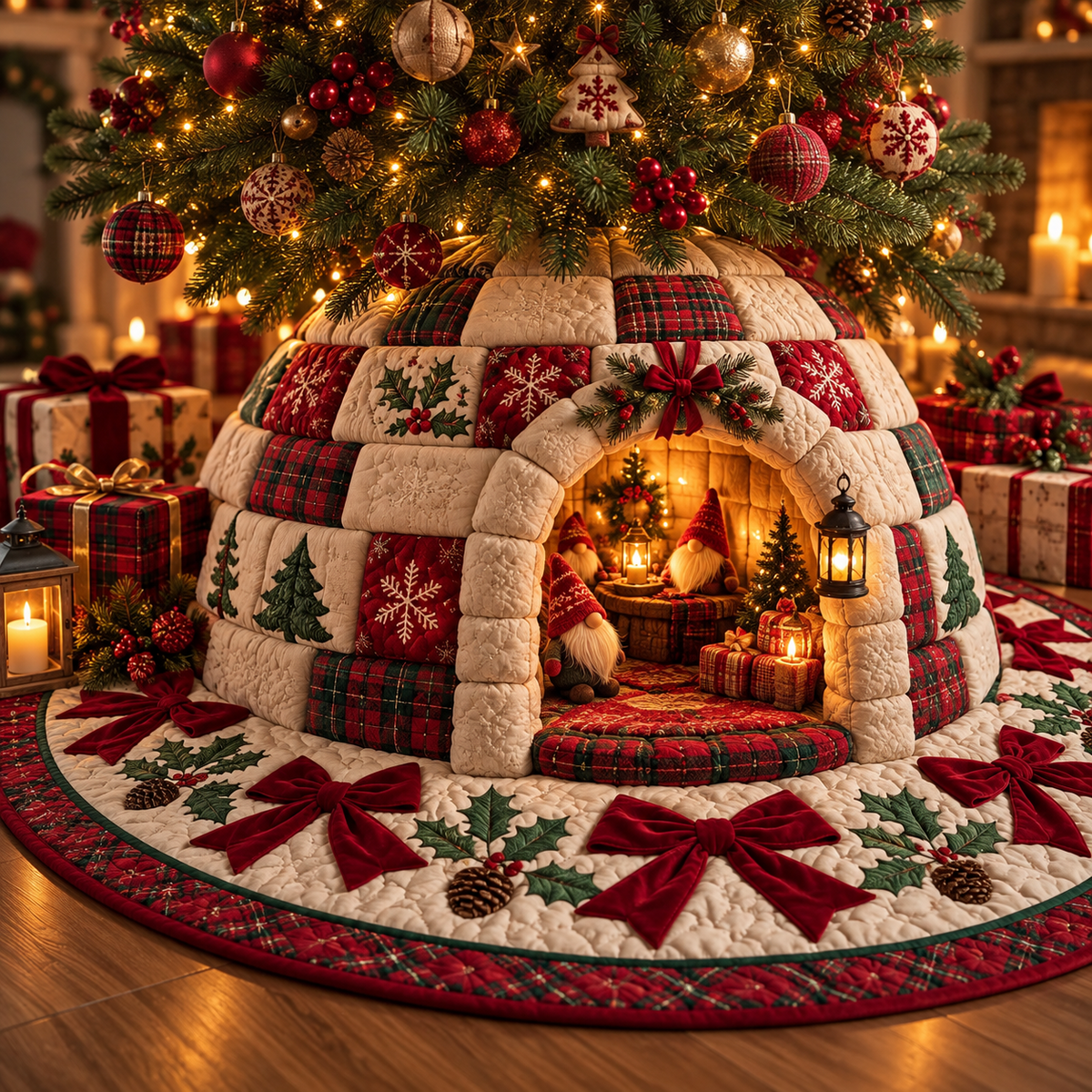 🎄 Christmas Deal – Limited Time🎅✨3D Optical Illusion Christmas Tree Skirt