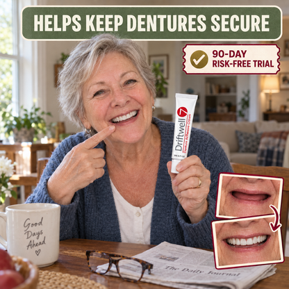 Driftwell™ Heat-Activated Denture Retention Gel