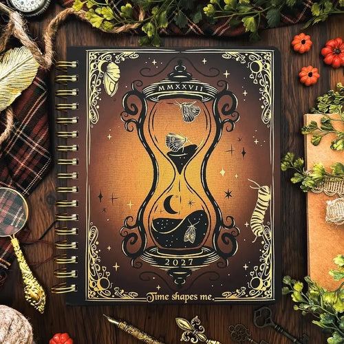 2027 hourglass cover spiral planner