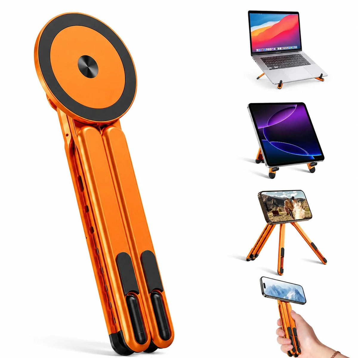 3-in-1 Magnetic Foldable Laptop Stand