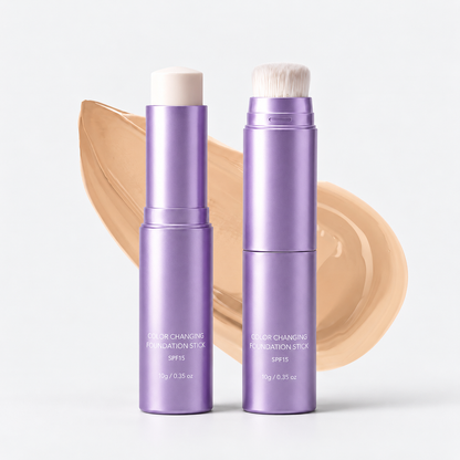❤️2 in 1 Color Changing Foundation Stick – The stick that makes mature skin glow again
