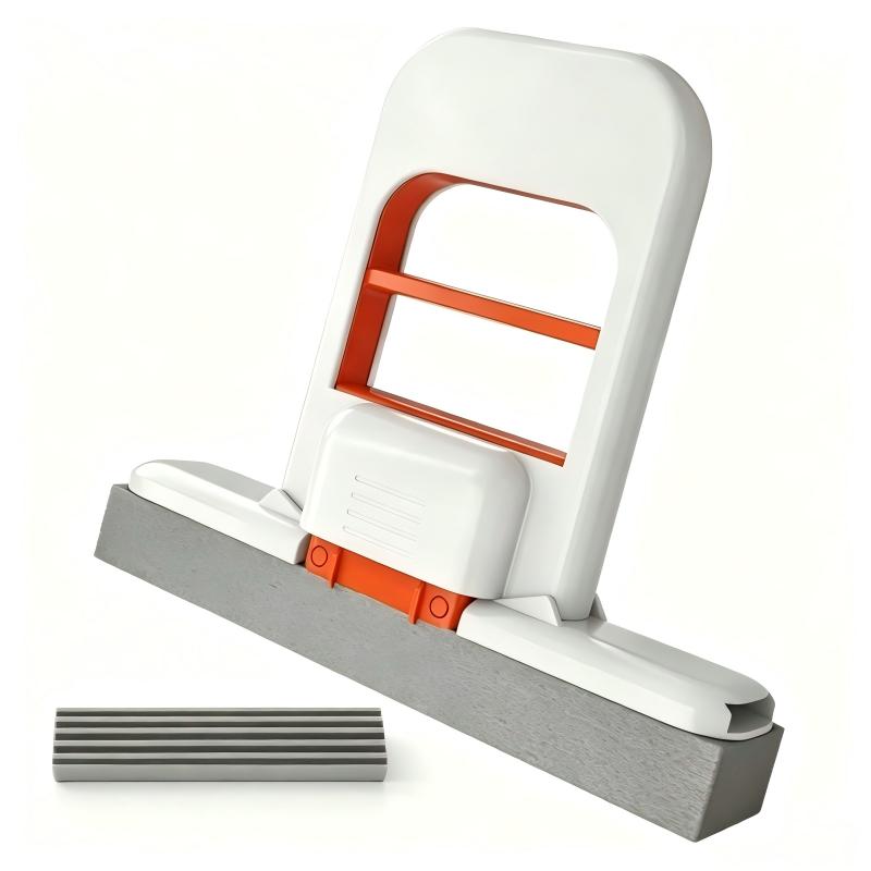 Mini Self Squeezing Mop Portable Wet Dry Cleaning for Bathroom Kitchen Glass