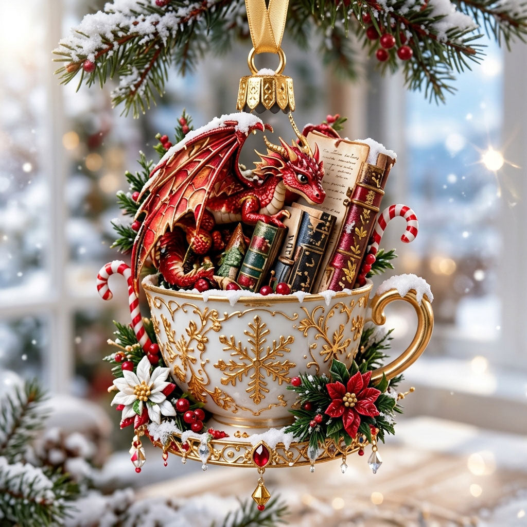 Christmas Tea And Tales XR1710030CL Christmas Ornament