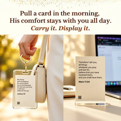 ✝️🙏828 Verse Box Read Me When You Need Comfort – 108 Bible Verse Cards With 108 Complete Devotionals & Prayers, Thoughtful Christian Gift Set🎁