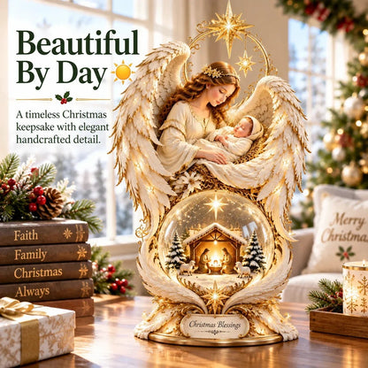 🎉 ✝️ Bring the Holy Night Home – Heavenly Noel Nativity Light
