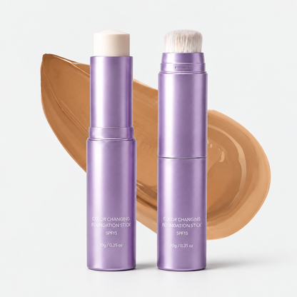 ❤️2 in 1 Color Changing Foundation Stick – The stick that makes mature skin glow again