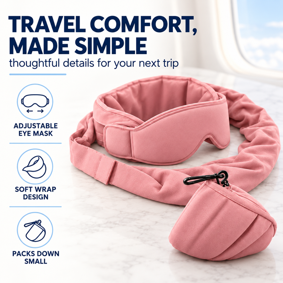 First Class 3-in-1 Travel Sleep Set