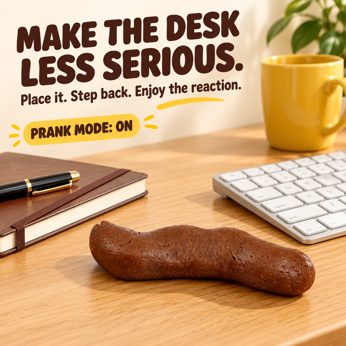 😂7 Pcs Fake Poop, Realistic Prank Poop