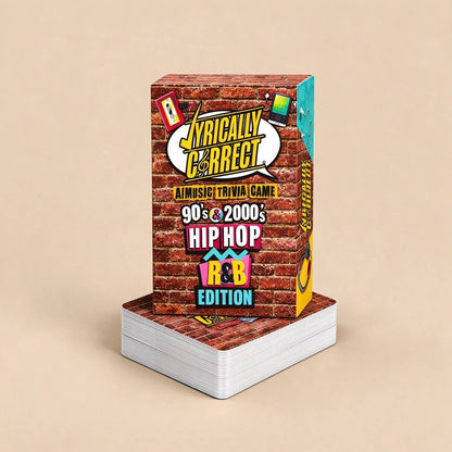 🎤 Lyrically Correct Music Trivia Game Bundle – Country, Hip-Hop, R&B & Pop