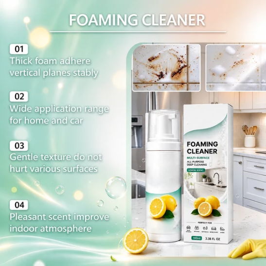 Multi-purpose Cleaning Mousse Foaming Cleaner 🧼
