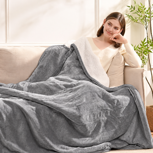 🎄 Christmas Special Offer 🎅✨Flannel electric blanket is machine washable