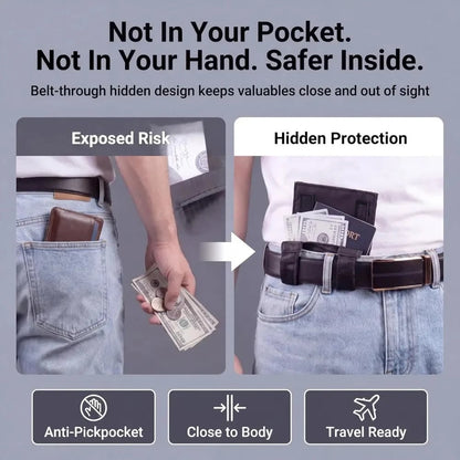 🛍️ Black Friday Preview Sale –✨Concealed anti-theft travel waist bag