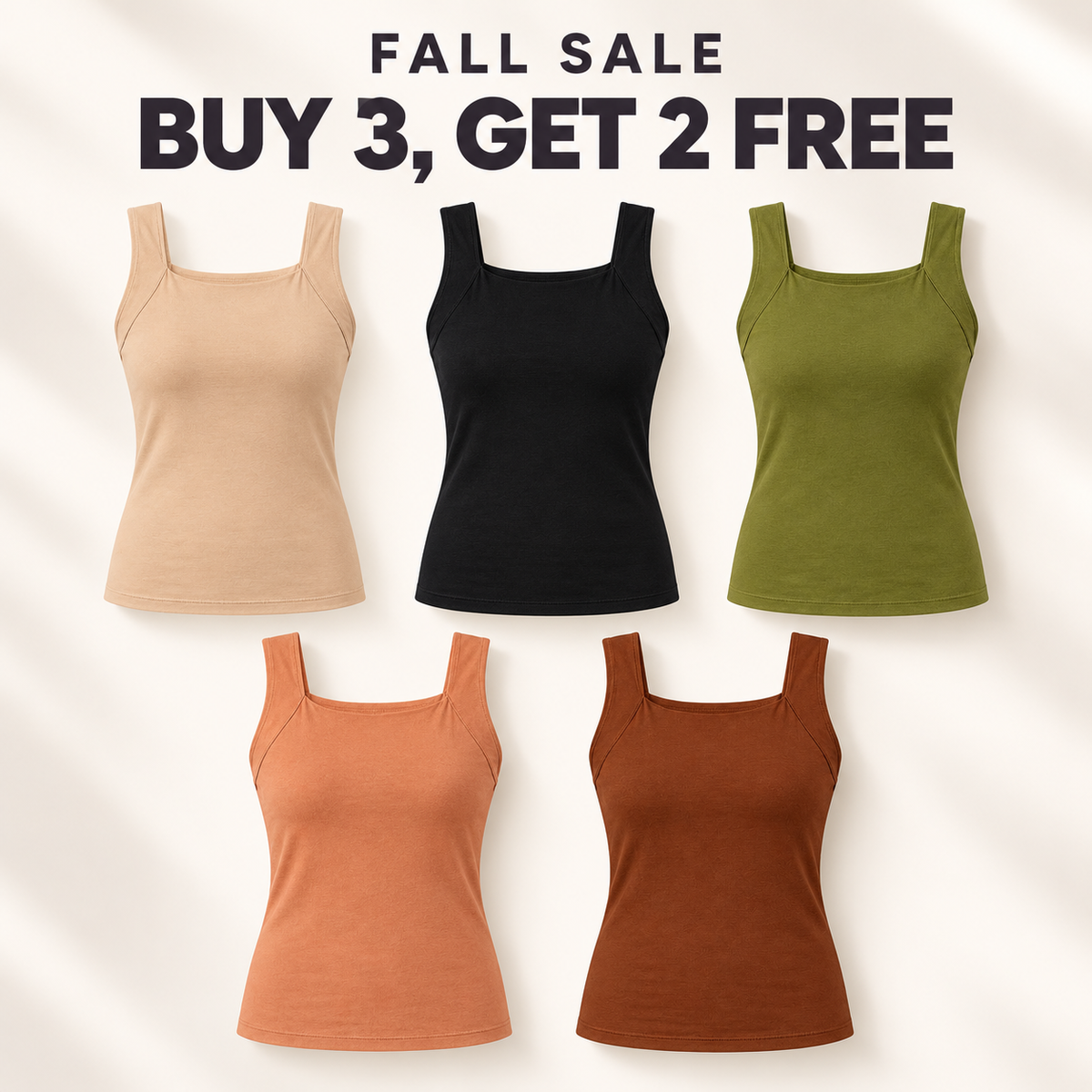 Built-In Bra Comfort Shaper Tank