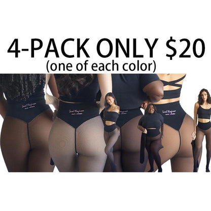 Women's Official Magic Fleece Lined Tights - High Waist, Plus Size Chic Cute Women's Fashion Clothes