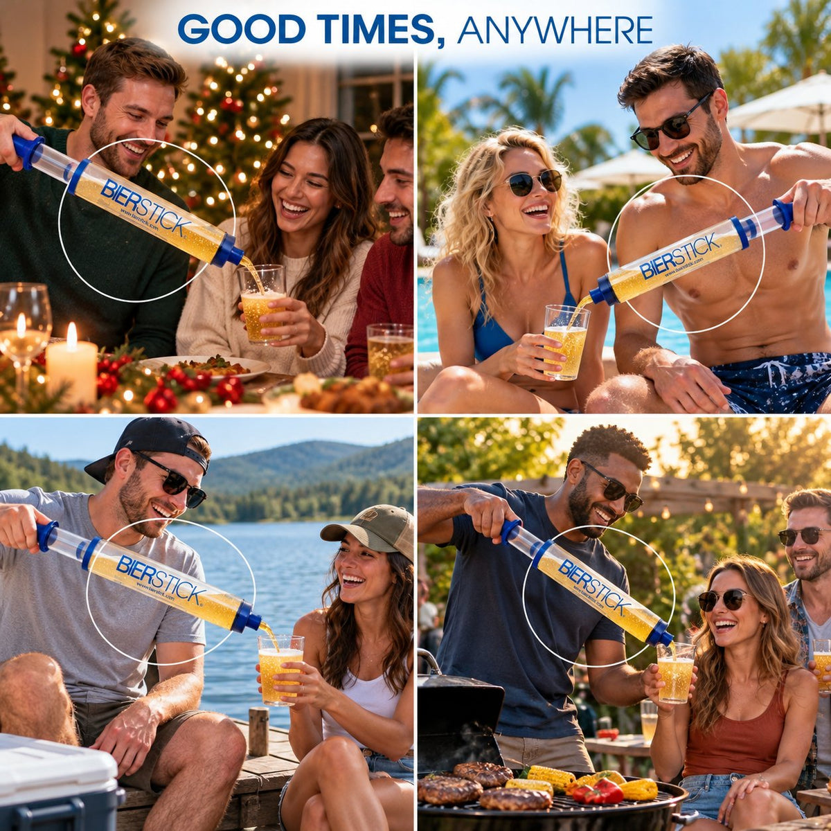 Straight Tube Party Drink Funnel | For house & bachelor parties