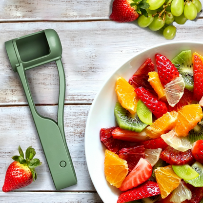 Baby Grape Slicer Cutter, Multi Purpose Fruit Divider Tool for Grape Cherry Tomato Strawberry Blueberry, Toddler Anti-Choking Food Cutting Gadget