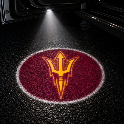Arizona State Sun Devils car door projector light design
