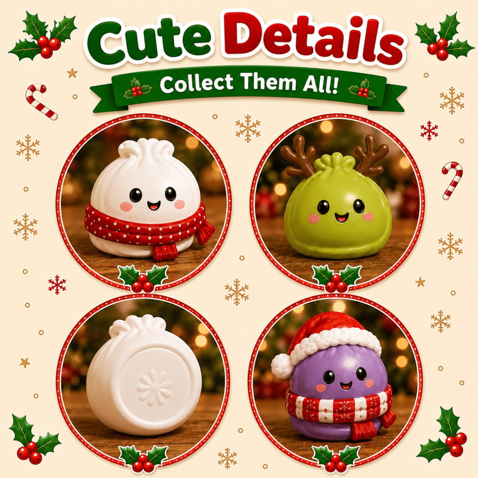 🎄Christmas Advent Calendar Box🥟