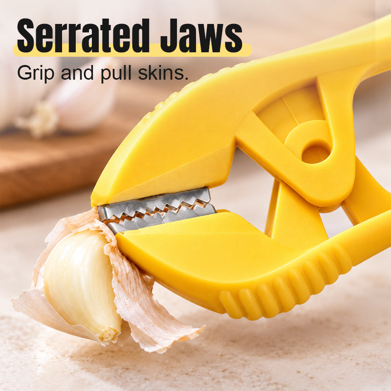 🔥Black Friday Deal 🔥Manual Garlic Peeler with Serrated Jaws