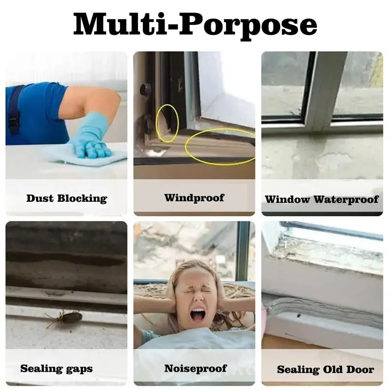 🏠 LIMITED-TIME OFFER: Clear Weather Sealing Tape for Windows & Doors