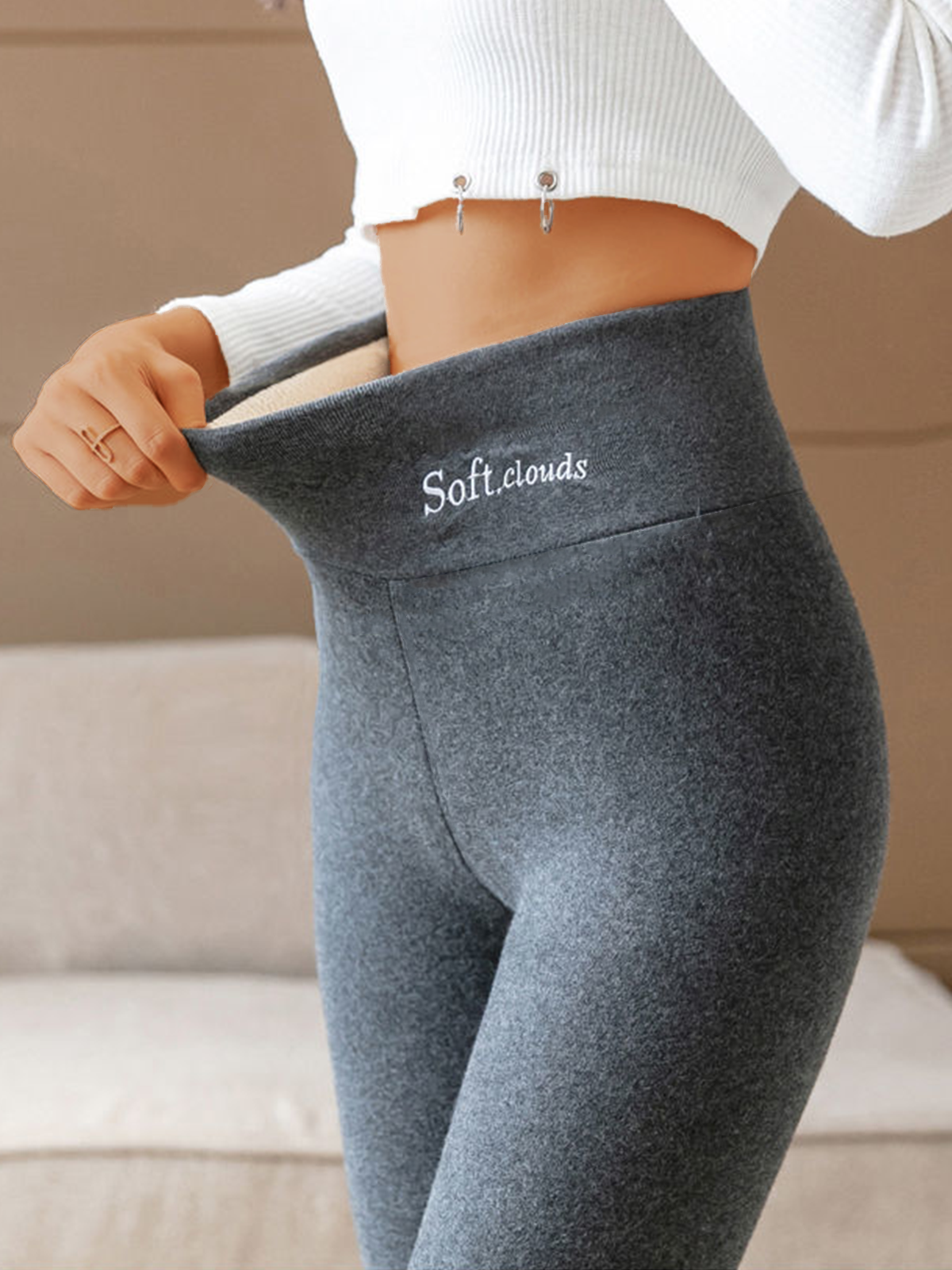 🔥 Early Black Friday Deal🔥 xylvok® Cloudy Fleece Lined Leggings