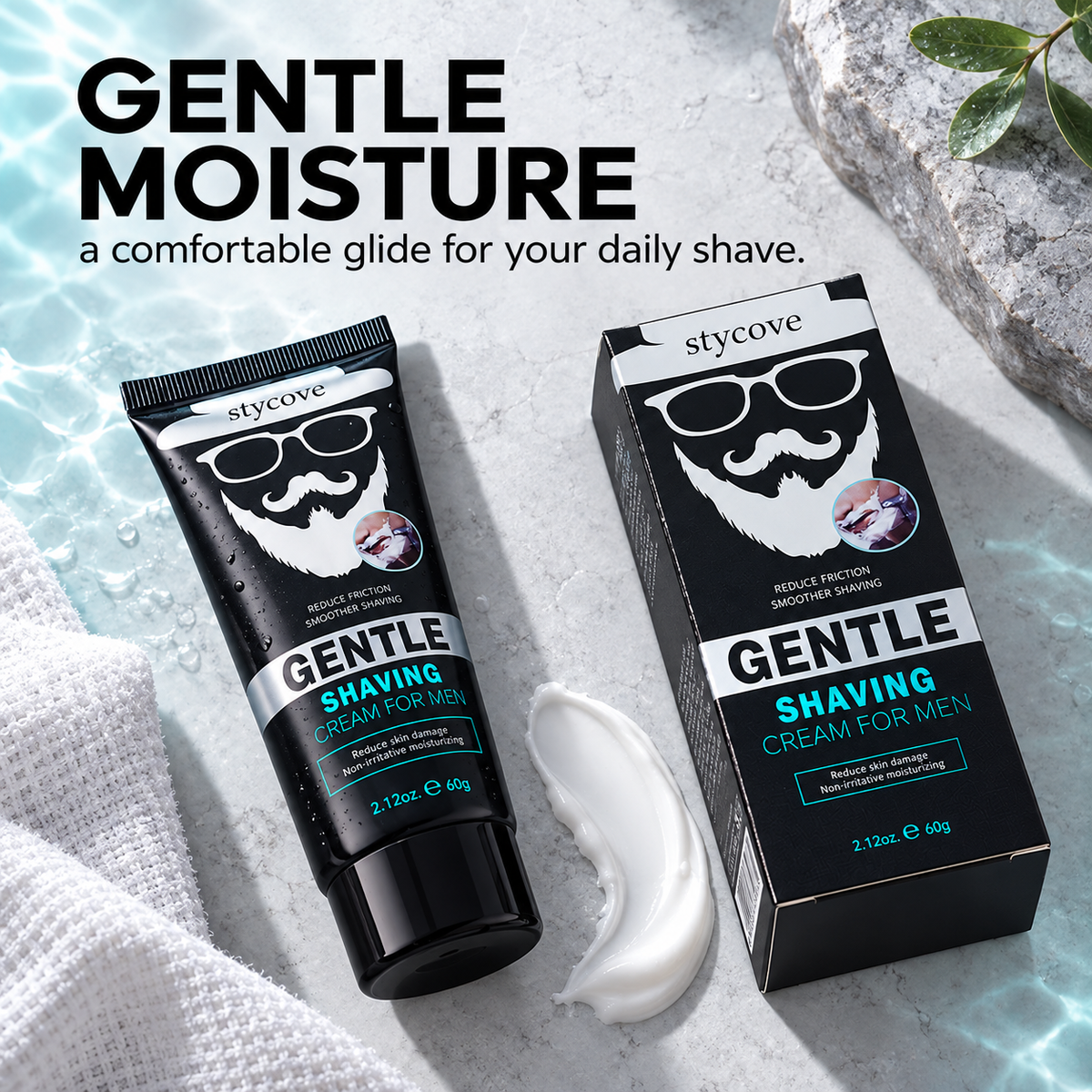 Stycove Men’s Smooth Glide Shaving Cream