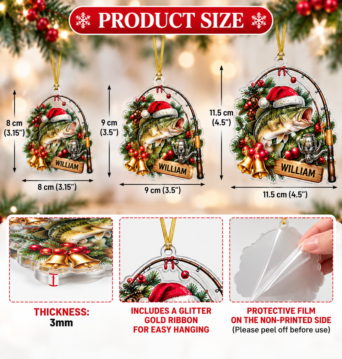 Starlight Reader XR1710029CL Christmas Ornament