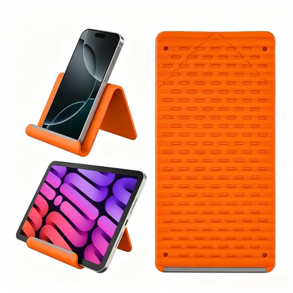 Multi-scene Shapeable Phone Holder Portable Foldable Silicone Aluminum Stand for Phone Tablet Switch Laptop