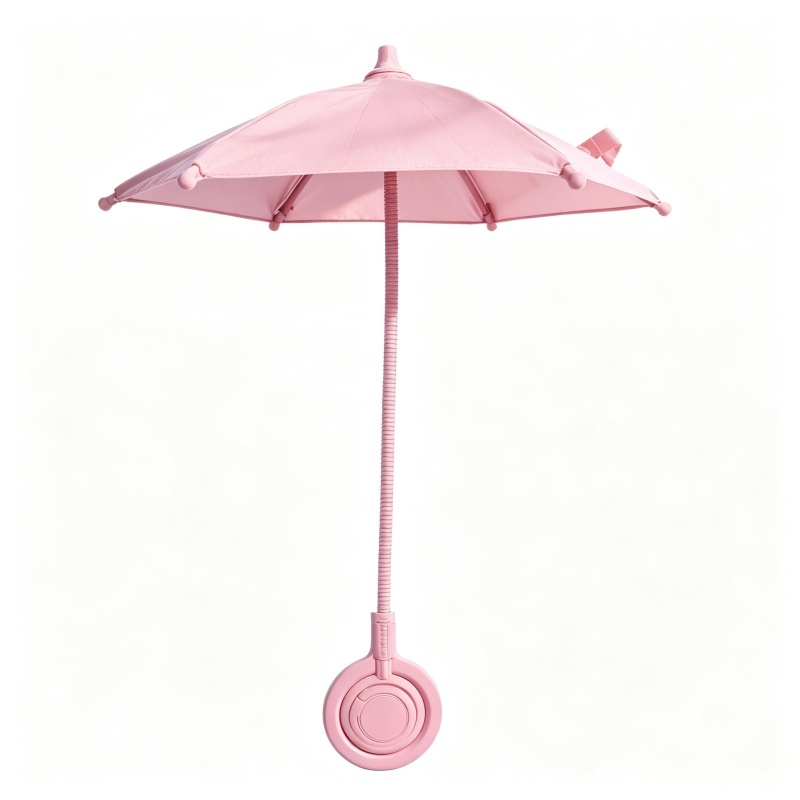 Portable Magnetic Phone Umbrella 360° Rotate UV Sun Protection Phone Holder
