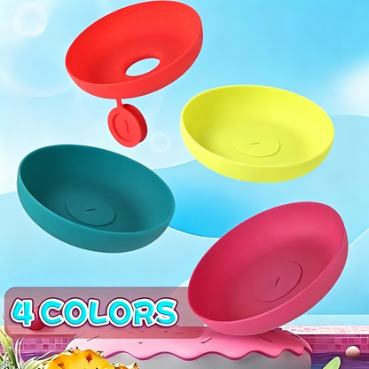 Silicone Drip Catch Popsicle Holder, Anti-drip Ice Cream Cone Drip Catcher for Kids