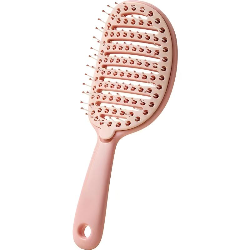 Self Cleaning Slicker Brush Wet Dry Massage Comb Portable Hair Remover