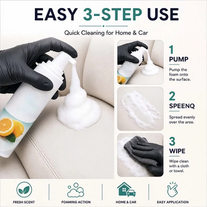 Multi-purpose Cleaning Mousse Foaming Cleaner 🧼