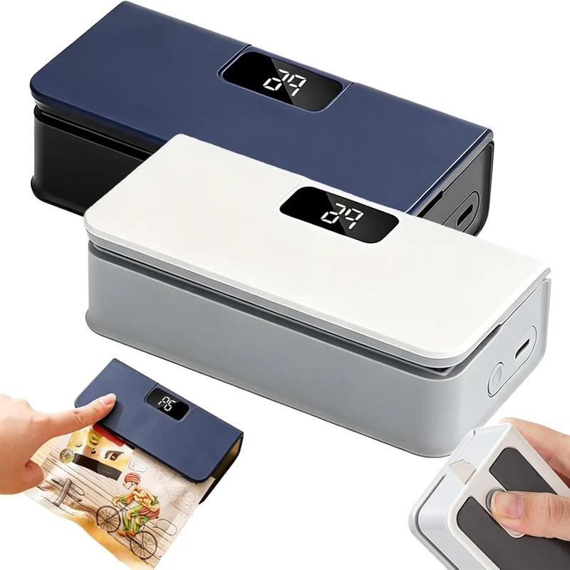 🔥 Early Black Friday Deal🔥Rechargeable Mini Bag Heat Sealer-Cutter with 3.94'' Heating Strip