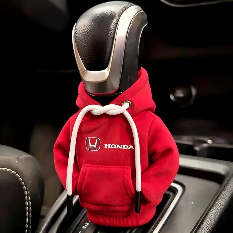 Universal Car Shift Knob Cover Hoodie Cute Interior Decoration Accessory