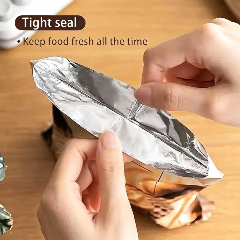 2 in 1 USB Rechargeable Heat Sealer for Snacks Plastic Bags Portable Food Fresh