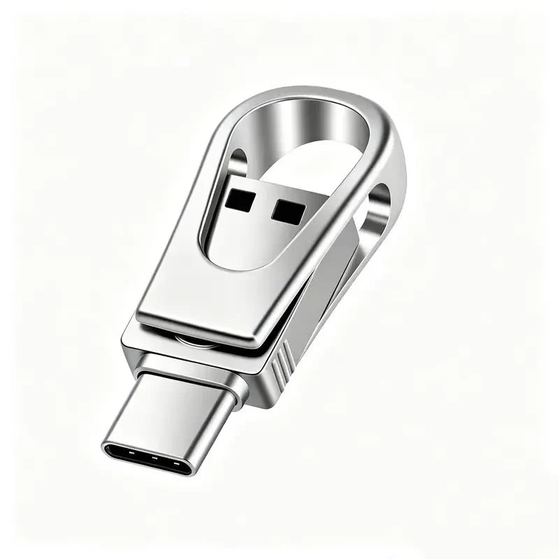 💎2-in-1 dual-interface flash drive—featuring high-speed USB 3.0 data transfer and compatibility with all Android, iOS, and HarmonyOS smartphones and computers.😱