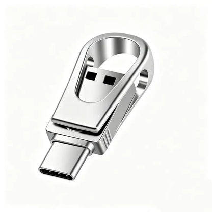 💎2-in-1 dual-interface flash drive—featuring high-speed USB 3.0 data transfer and compatibility with all Android, iOS, and HarmonyOS smartphones and computers.😱
